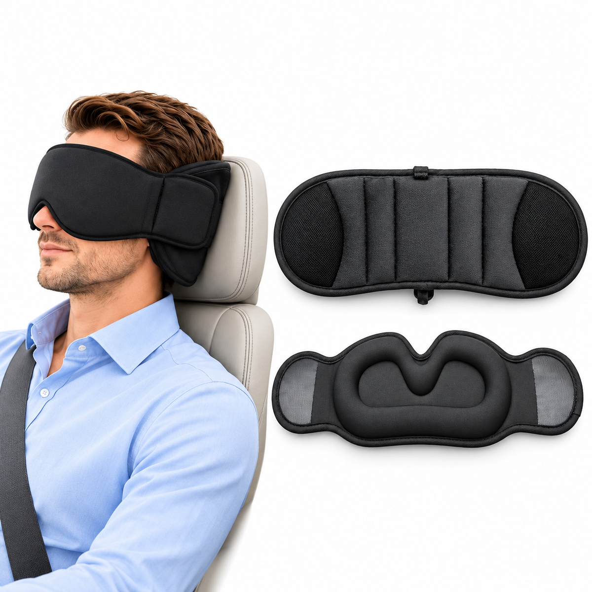SoftBack™ Travel Sleep Mask