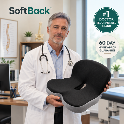 SoftBack™ Ergonomic Seat Cushion