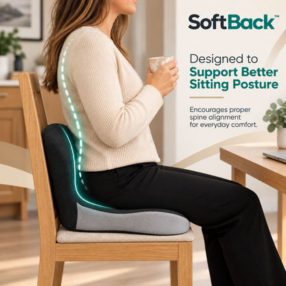 SoftBack™ Ergonomic Seat Cushion