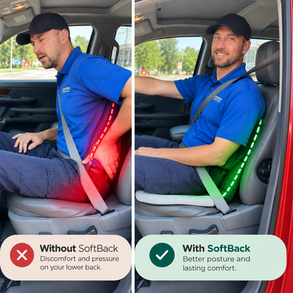 SoftBack™ Ergonomic Seat Cushion
